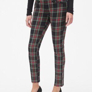 Vintage GAP Signature Skinny Ankle Holiday Plaid Pants